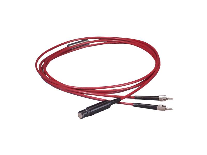 dual track fiber optic bundle