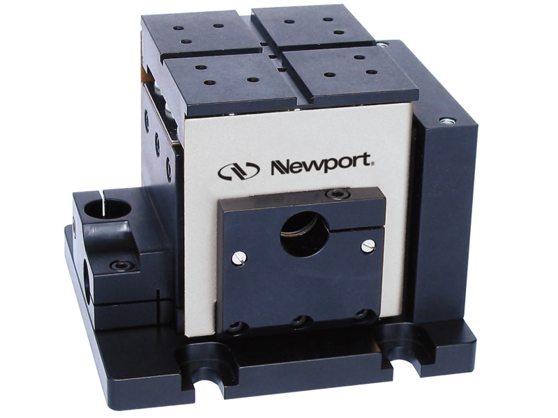 Compact XYZ Flexure Fiber Alignment Stages