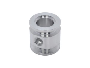 Aluminum ISO-KF to NPT-F Pipe Adapter Tees