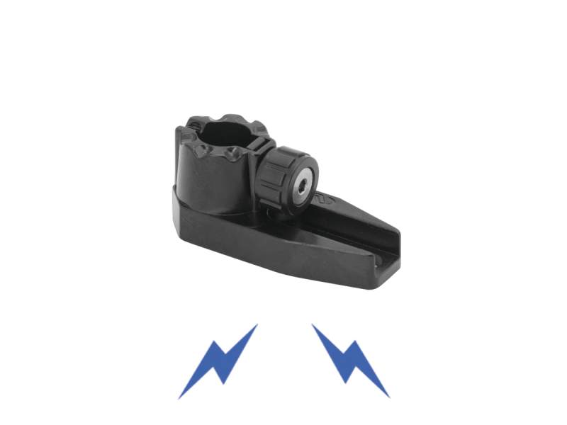 Non-Bridging Slotted-Base Optical Post Holders