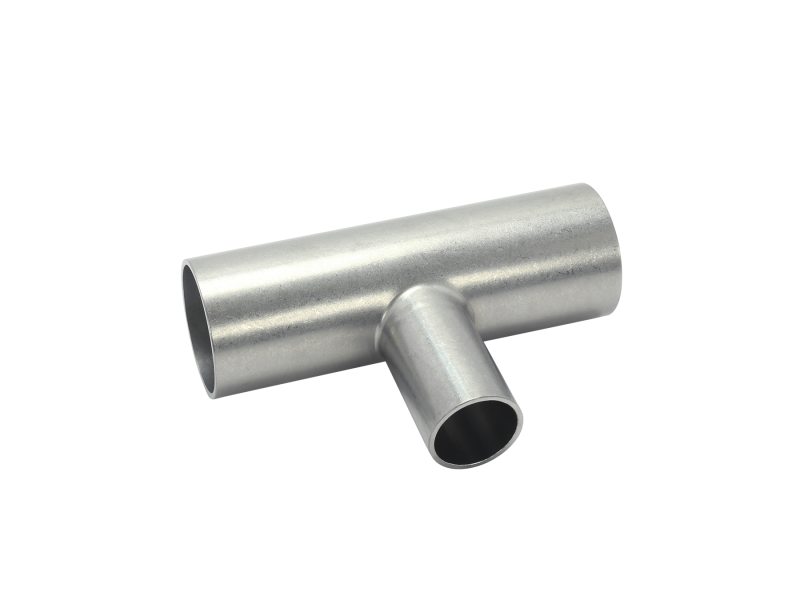 1.5 inch to 1 inch butt weld reducing tee vacuum fitting