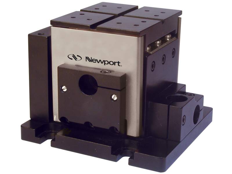 Compact XYZ Flexure Fiber Alignment Stages