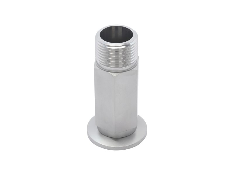 Stainless Steel ISO-KF to NPT-M Pipe Adapters