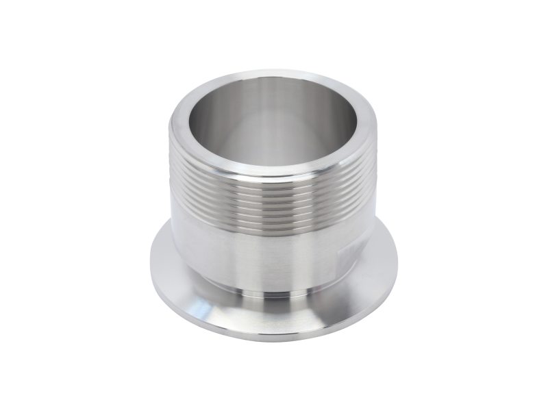 Stainless Steel ISO-KF to NPT-M Pipe Adapters