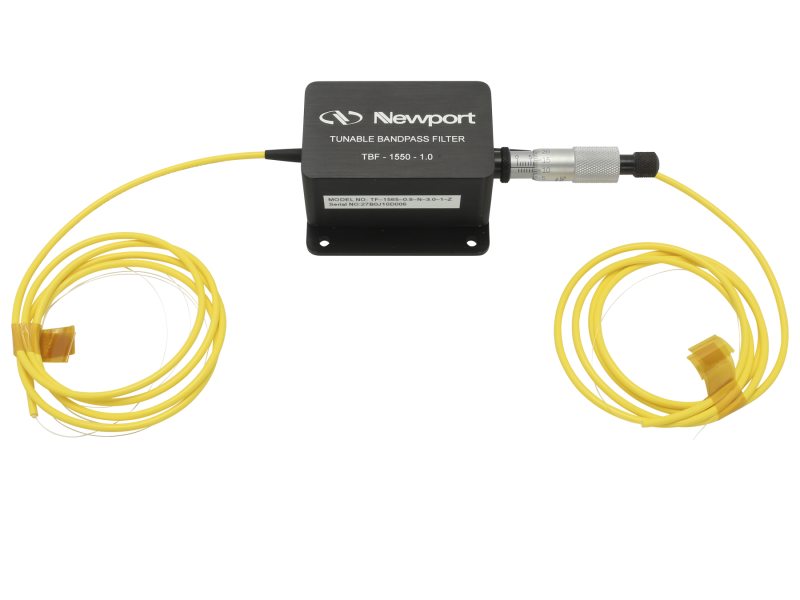 Tunable Bandpass Fiber Optic Filter