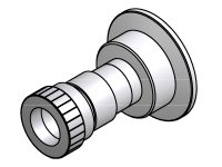 ISO-KF Flange to Pipe Compression Fitting Adapters