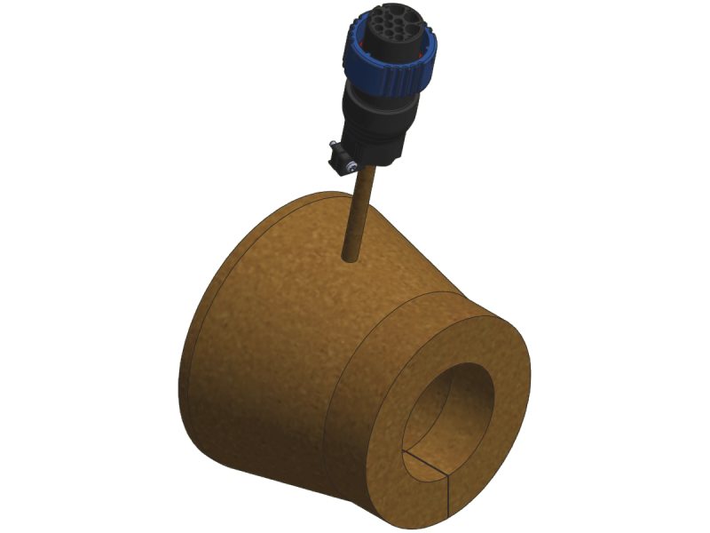 Conical Reducer 240 VAC Polyimide Heater Jackets