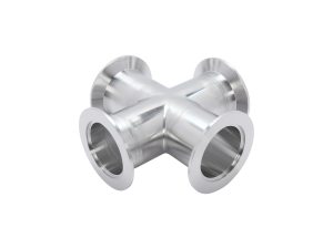 ISO-KF Flange 4-Way Cross Fittings