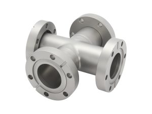CF Flange 4-Way Cross Fittings
