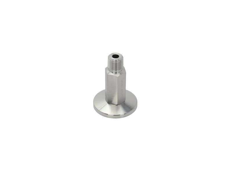 Stainless Steel ISO-KF to NPT-M Pipe Adapters
