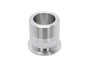 Stainless Steel ISO-KF to NPT-M Pipe Adapters