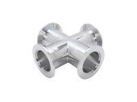 ISO-KF Flange 4-Way Cross Fittings