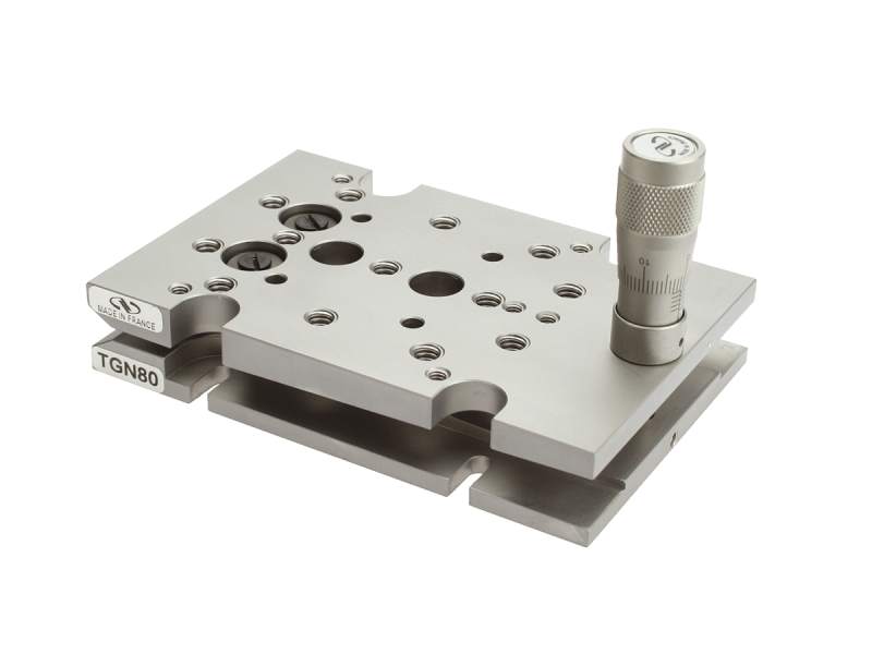 Stackable One-Axis Stainless Steel Tilt Platforms
