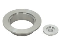 ISO-KF Aluminum Short Weld Stub Vacuum Flanges