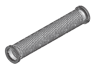 ISO-MF Thick Wall Metal Vacuum Hose
