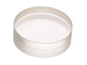 Visible MgF2 Achromatic Lenses