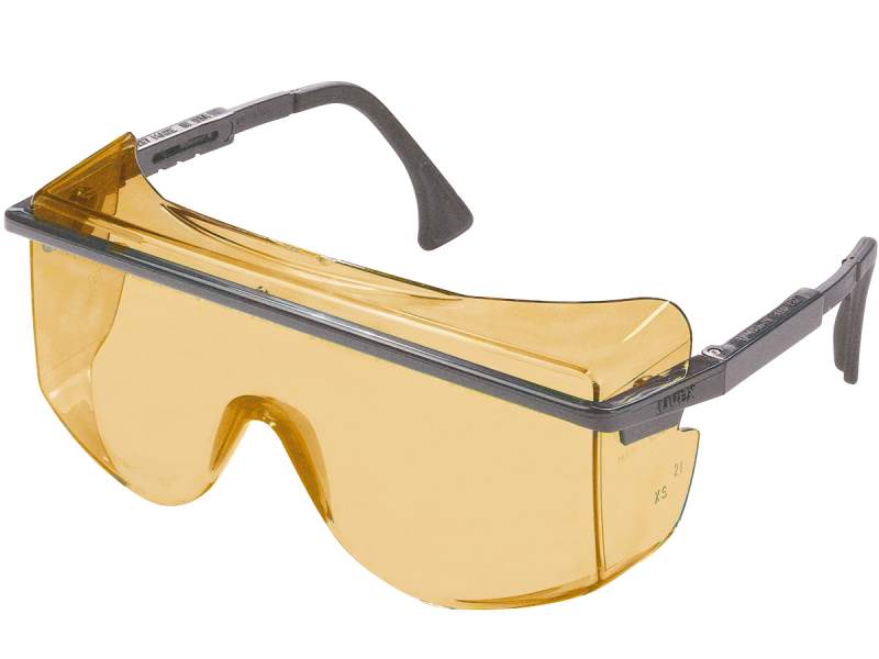 Side and Top Shielded Laser Safety Glasses