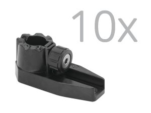 Non-Bridging Slotted-Base Optical Post Holders