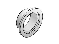 ISO-KF Stainless Steel Short Weld Stub Flanges