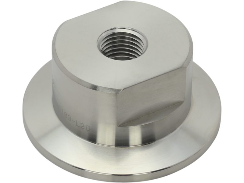 Stainless Steel ISO-KF to NPT-F Pipe Adapters