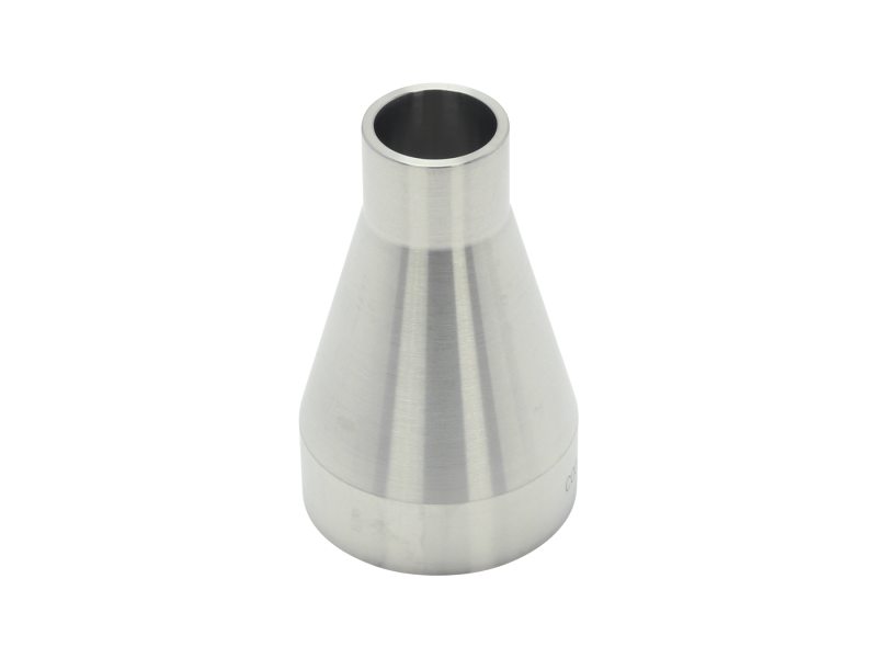 1.5 inch to 0.75 inch butt weld vacuum tube conical reducer fitting