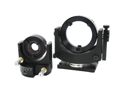 Full Rotation Range Gimbal Mirror Mounts