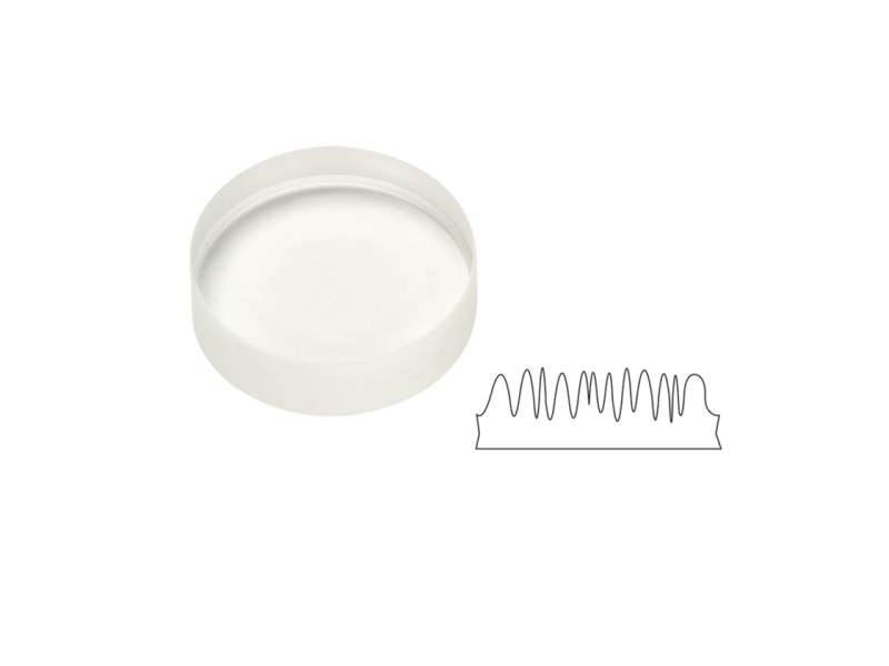 Nanotexture Surface Plano-Convex Lenses