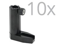 Non-Bridging Slotted-Base Optical Post Holders