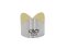 Low Profile Replicated Hollow Metal Retroreflectors