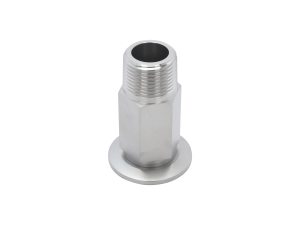 Stainless Steel ISO-KF to NPT-M Pipe Adapters