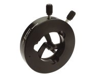 Spring-Loaded Self-Centering Variable Size Lens Mounts