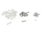 CF Flange Plate Nut and Dodecagon Bolt Sets