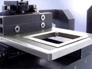 Air Bearing Stages for Reticle Inspection