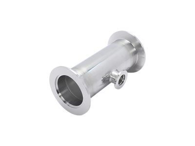 ISO-KF Vacuum Flange Reducing Tee Fittings