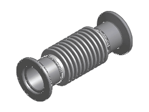 ISO-KF Flange Bellows Sections