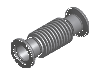 ISO-KF Flange Bellows Sections