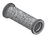 ISO-MF Braided Metal Vacuum Hose