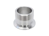 Stainless Steel ISO-KF to NPT-M Pipe Adapters