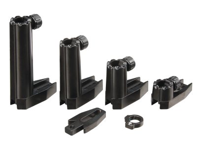 Non-Bridging Slotted-Base Optical Post Holders