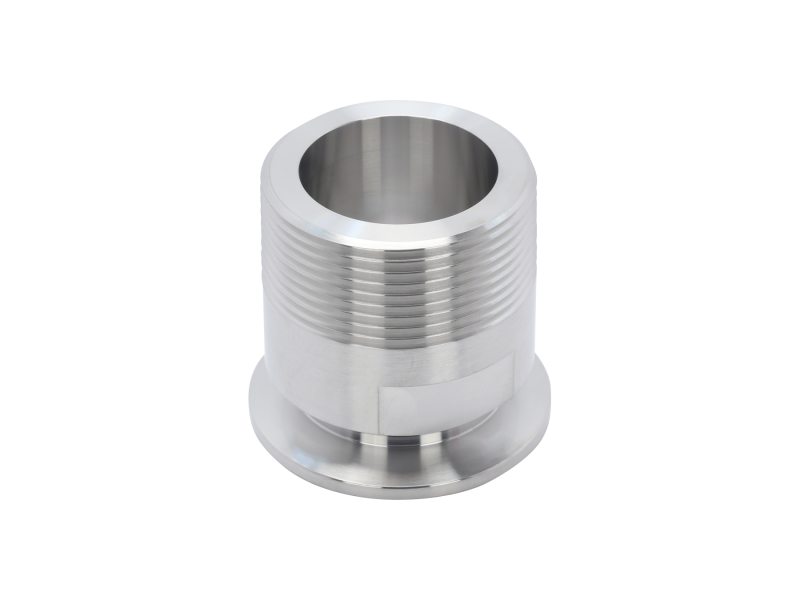 Stainless Steel ISO-KF to NPT-M Pipe Adapters