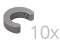 0.5 inch Optical Post Collars
