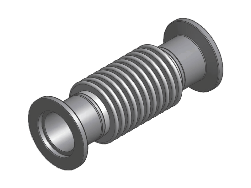 ISO-KF Flange Bellows Hose