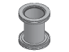 ISO-MF Flange Full Nipple Fittings