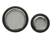 ISO-KF Stainless Steel-Viton® Centering Ring Seal with Screen Assemblies