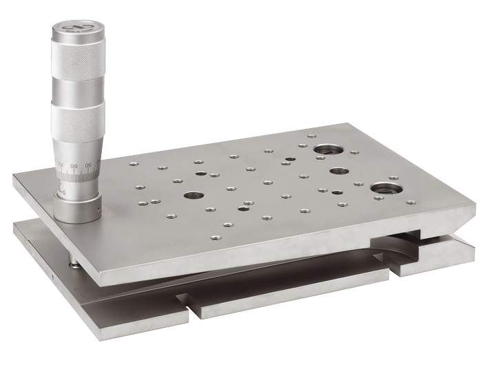 Stackable One-Axis Stainless Steel Tilt Platforms