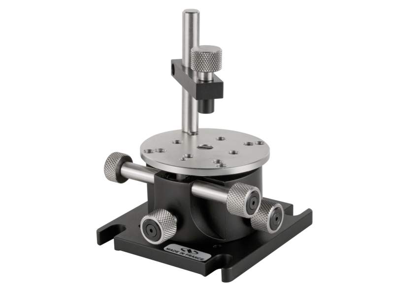 High-Resolution Three-Axis Tilt Mounts