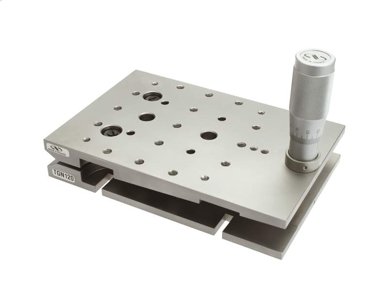 Stackable One-Axis Stainless Steel Tilt Platforms