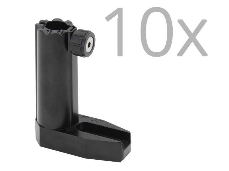 Non-Bridging Slotted-Base Optical Post Holders