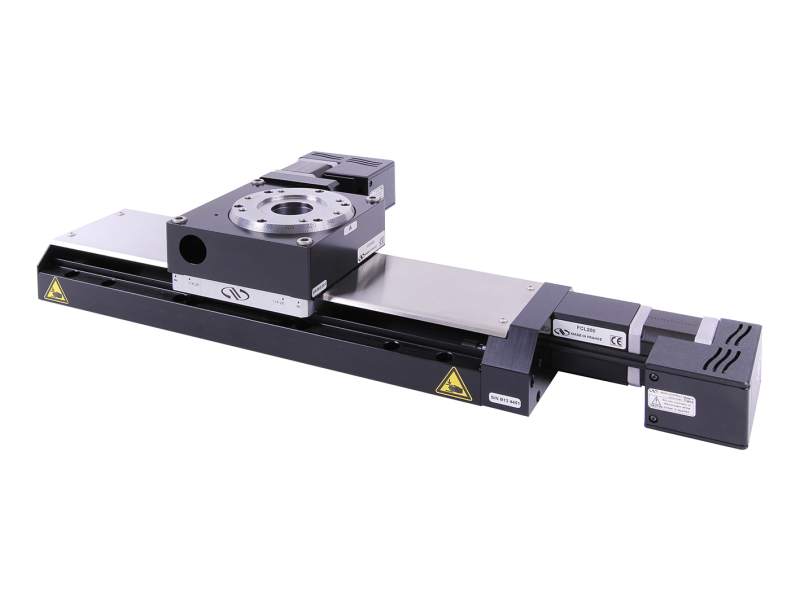 Intelligent Stepper Rotary Stages With Integrated Controller