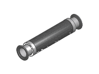 ISO-KF Braided Metal Vacuum Hose